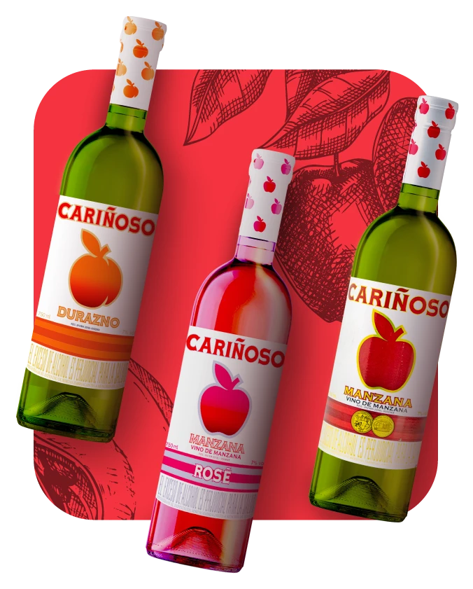 Botellas Cariñoso - Celebrar está en nuestro ADN