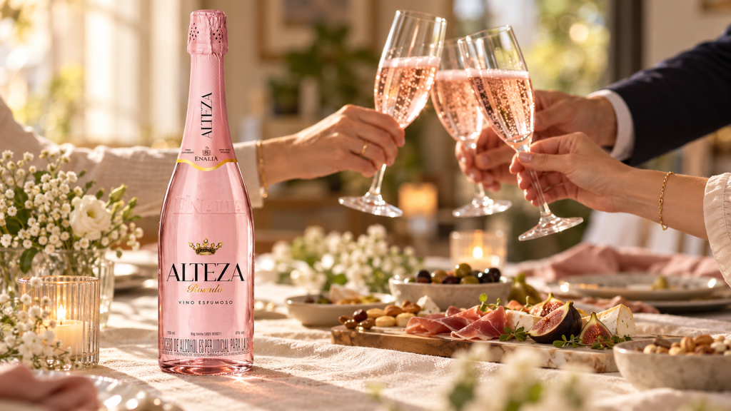 Vino espumoso Alteza Rosado: el brindis perfecto para celebrar tus mejores momentos